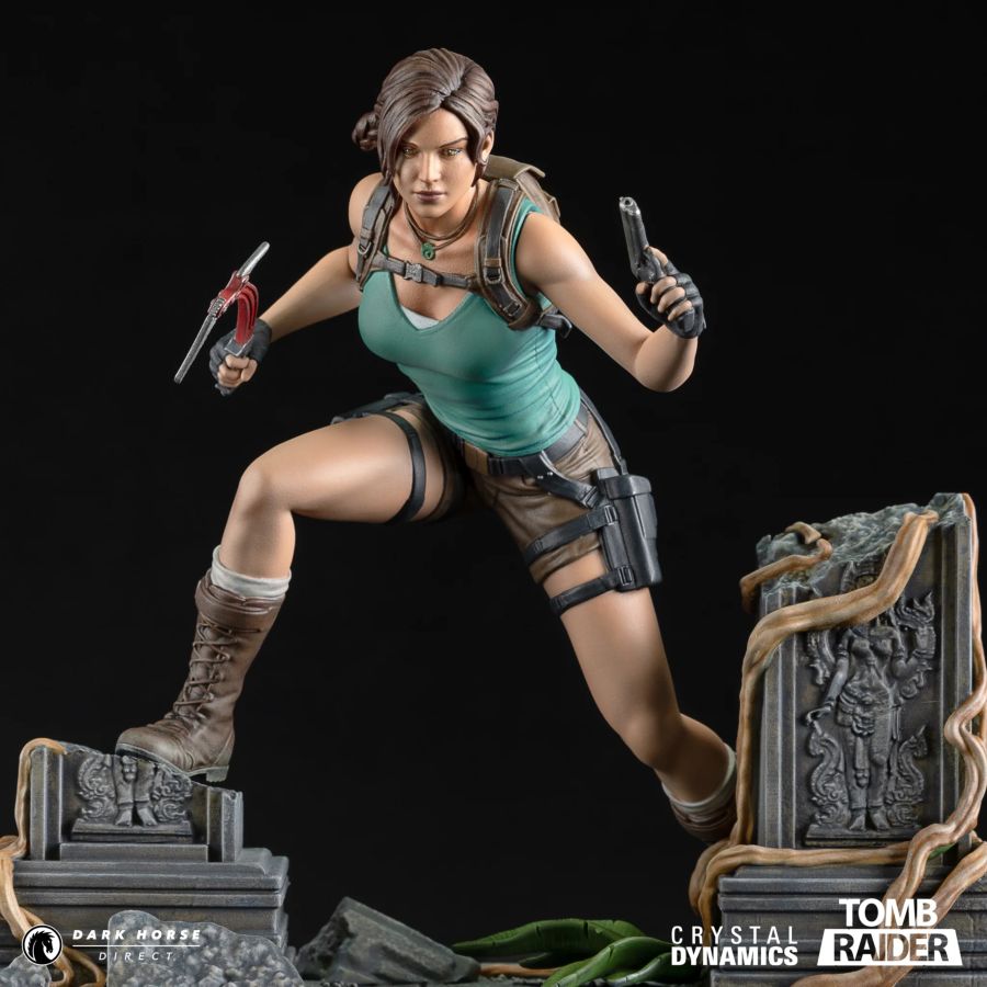 Image Pop Weasel - Image 11 of Tomb Raider - Lara Croft PVC Statue - Dark Horse Comics - Statue - Image - Pop Weasel