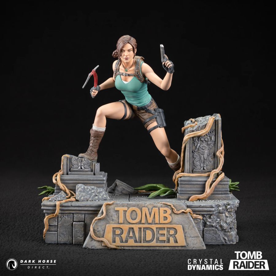 Image Pop Weasel - Image 12 of Tomb Raider - Lara Croft PVC Statue - Dark Horse Comics - Statue - Image - Pop Weasel