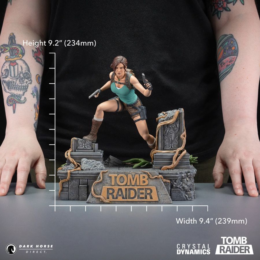 Image Pop Weasel - Image 19 of Tomb Raider - Lara Croft PVC Statue - Dark Horse Comics - Statue - Image - Pop Weasel