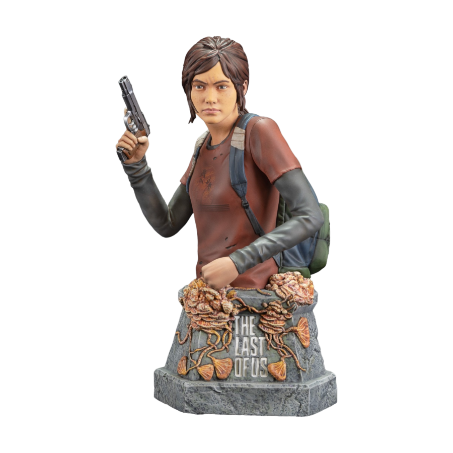 The Last of Us - Ellie with Handgun Bust - Dark Horse Comics - Statue - Image - Pop Weasel