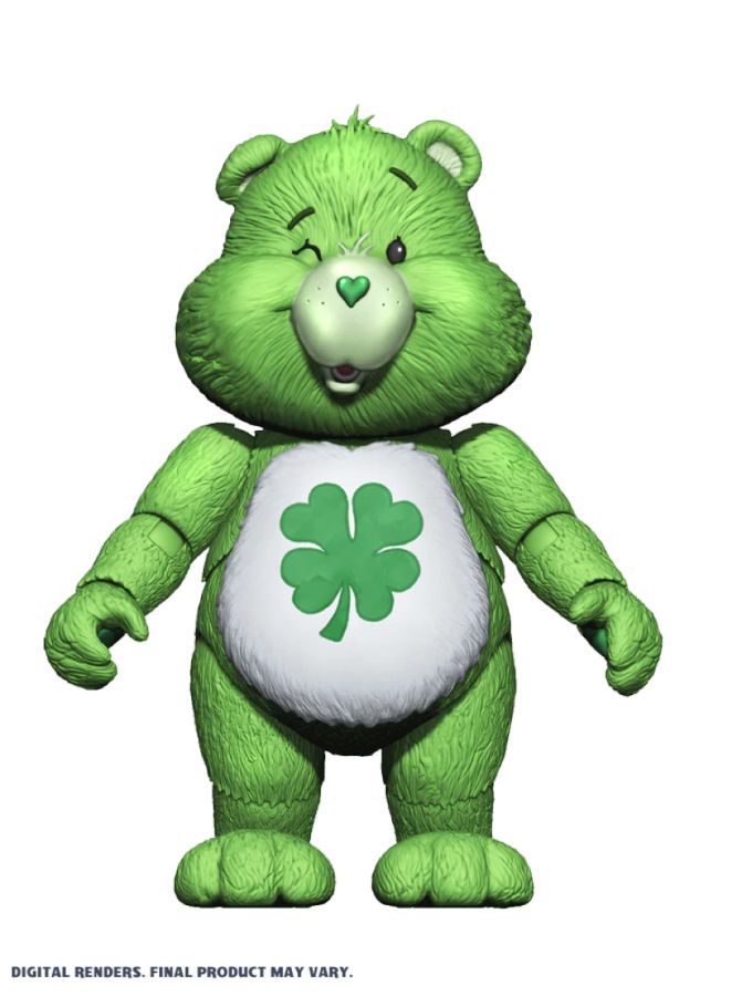 Pop Weasel - Image 2 of Care Bears - Good Luck Bear 4.5" Action Figure - Premium DNA Toys - Action Figure - Image - Pop Weasel