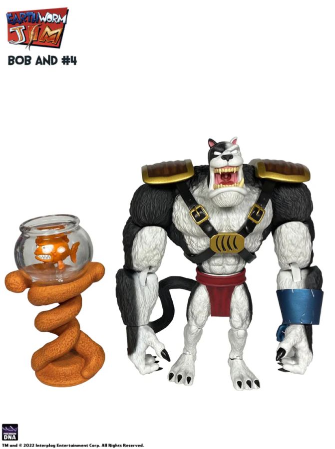 Pop Weasel - Image 2 of Earthworm Jim - Bob the Killer Goldfish & - Action Figure - Image - Pop Weasel