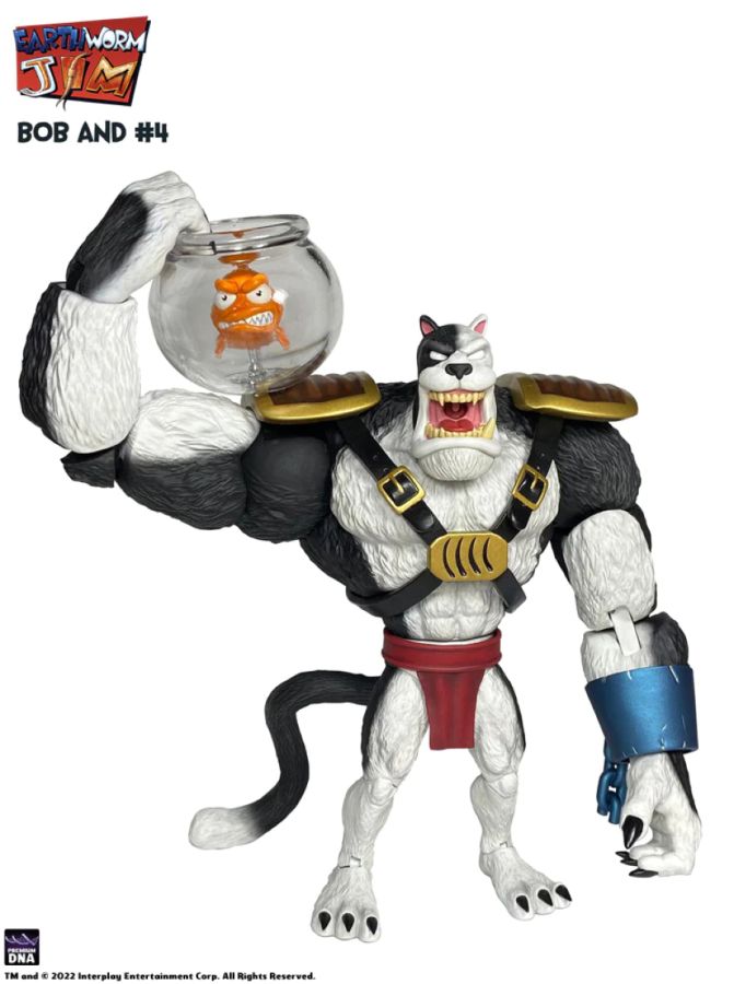 Pop Weasel - Image 3 of Earthworm Jim - Bob the Killer Goldfish & - Action Figure - Image - Pop Weasel