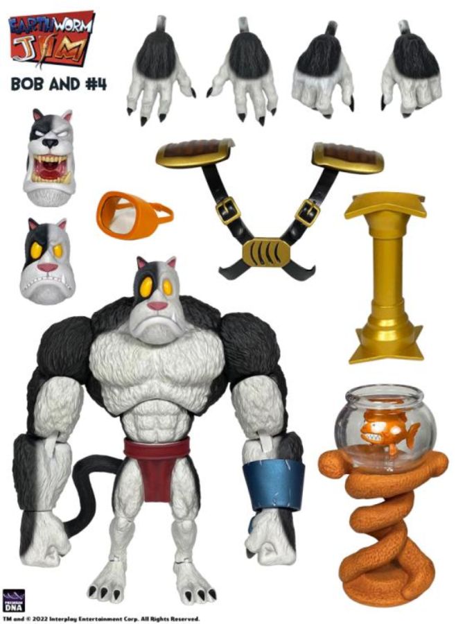 Pop Weasel - Image 10 of Earthworm Jim - Bob the Killer Goldfish & - Action Figure - Image - Pop Weasel