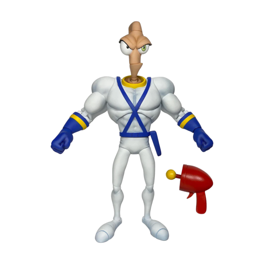 Pop Weasel Image of Earthworm Jim - Earthworm Jim & Snott Action Figure - Premium DNA Toys - Action Figure - Image - Pop Weasel