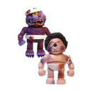 Pop Weasel Image of Madballs vs GPK - Sy Clops vs Horn Head Action Figure Set - Premium DNA Toys