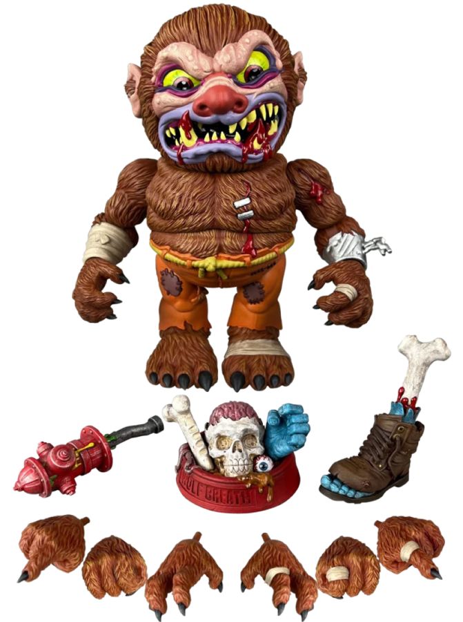 Pop Weasel - Image 6 of Madballs - Wolf Breath Action Figure - Premium DNA Toys - Action Figure - Image - Pop Weasel