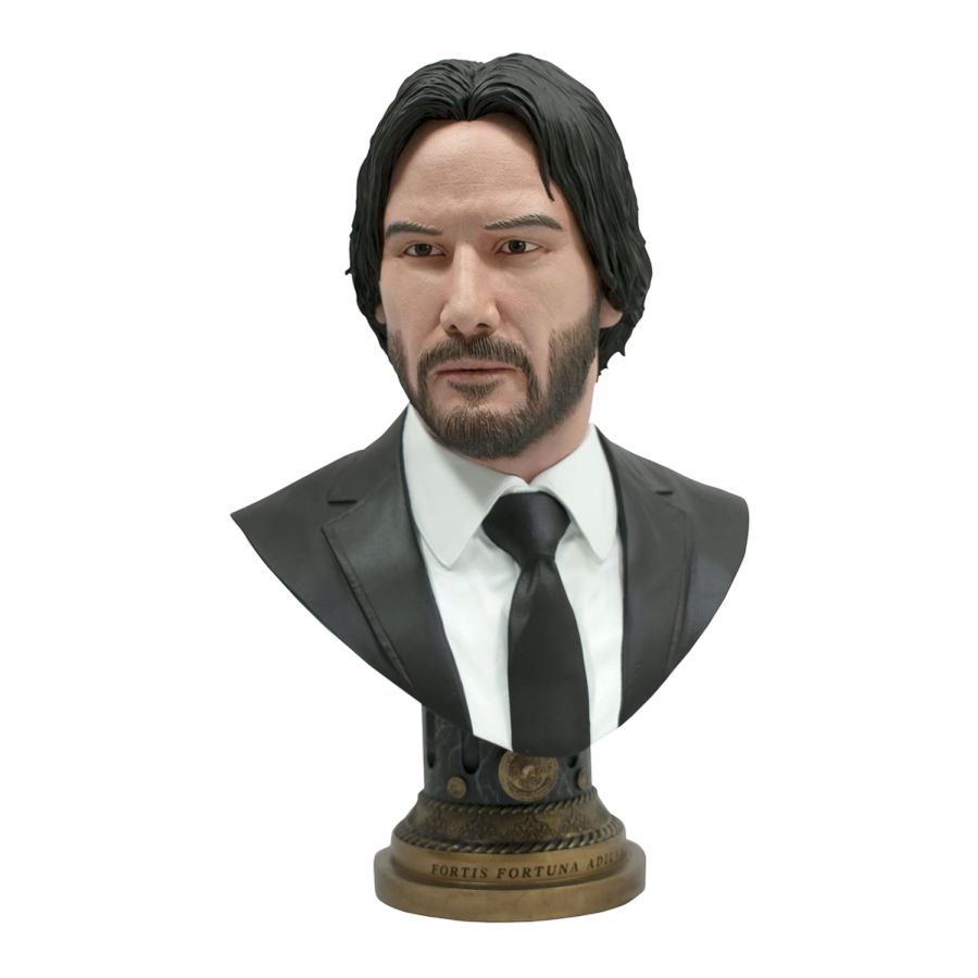 Pop Weasel Image of John Wick - John Wick Legends in 3D 1:2 Bust - Diamond Select Toys - Statue - Image - Pop Weasel