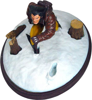 Pop Weasel - Image 2 of Marvel Comics - Wolverine In Snow Resin Statue - Diamond Select Toys - Statue - Image - Pop Weasel