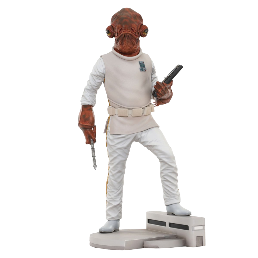 Pop Weasel Image of Star Wars - Admiral Ackbar Milestones Statue - Diamond Select Toys - Statue - Image - Pop Weasel