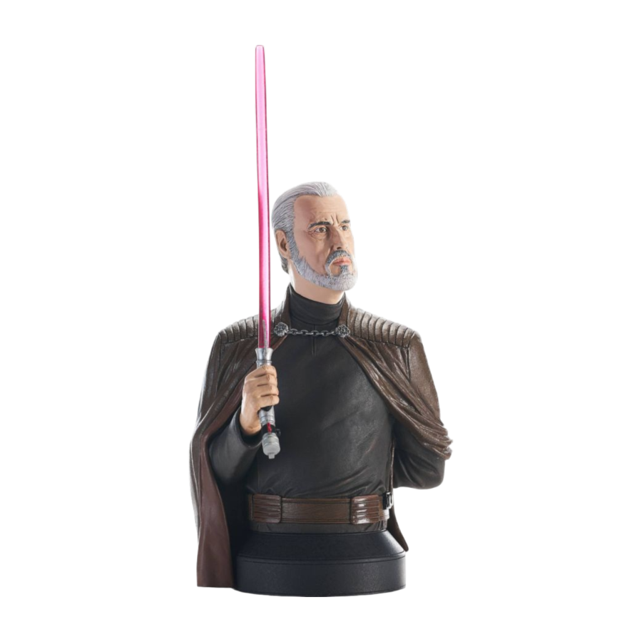 Pop Weasel Image of Star Wars - Count Dooku 1:6 Scale Bust - Diamond Select Toys - Statue - Image - Pop Weasel