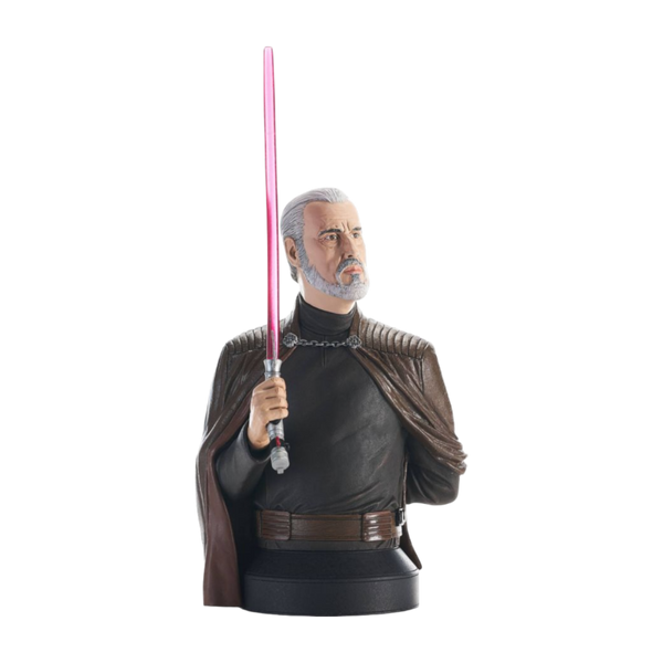 Pop Weasel Image of Star Wars - Count Dooku 1:6 Scale Bust - Diamond Select Toys