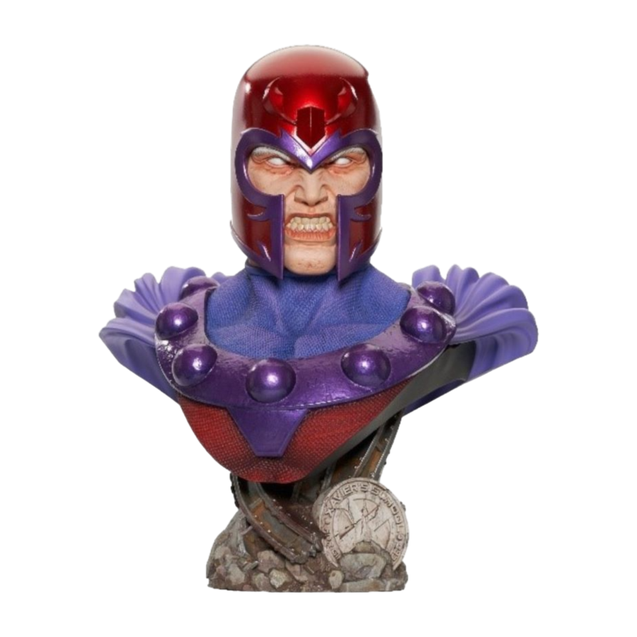 Pop Weasel Image of Marvel Comics - Magneto Legends in 3D 1:2 Scale Bust - Diamond Select Toys - Statue - Image - Pop Weasel