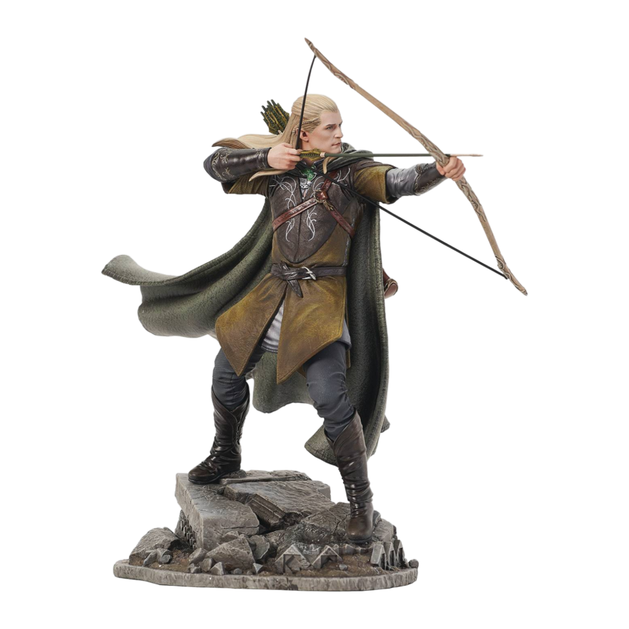 Pop Weasel Image of The Lord of the Rings - Legolas Deluxe Gallery PVC Statue - Diamond Select Toys - Statue - Image - Pop Weasel