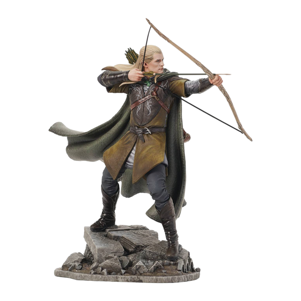 Pop Weasel Image of The Lord of the Rings - Legolas Deluxe Gallery PVC Statue - Diamond Select Toys