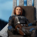 Image Pop Weasel - Image 4 of Star Wars: Mandalorian - Bo-Katan on Throne Statue - Diamond Select Toys