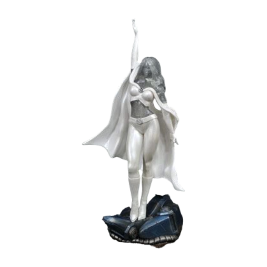 Pop Weasel Image of Marvel Comics - Emma Frost White Queen Gallery Statue - Diamond Select Toys