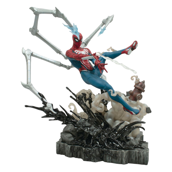Spider-Man 2 (2023) - Spider-Man 2 Spider-Man Deluxe Gallery Statue - Diamond Select Toys