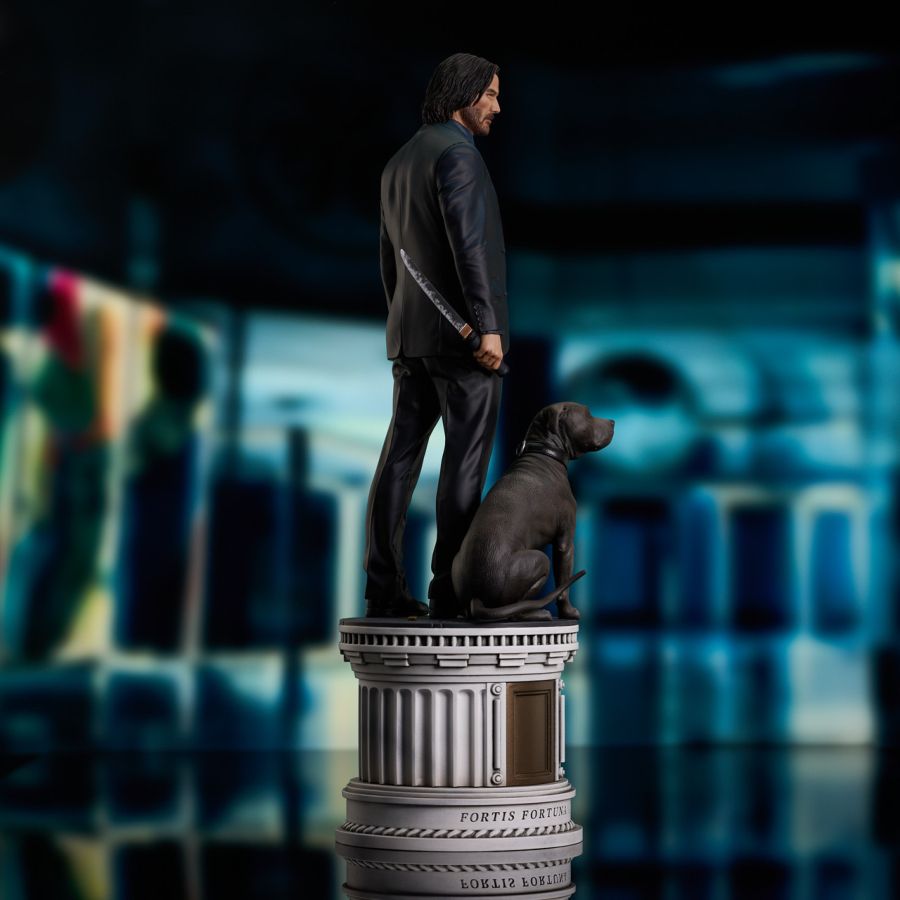 Image Pop Weasel - Image 4 of John Wick 3 - John Wick with Dog Milestones Statue - Diamond Select Toys - Statue - Image - Pop Weasel