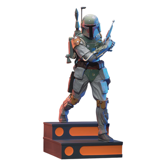 Star Wars: Empire Strikes Back - Boba Fett Milestones Statue - Diamond Select Toys