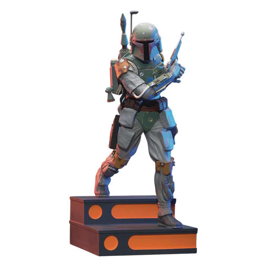 Star Wars: Empire Strikes Back - Boba Fett Milestones Statue - Diamond Select Toys - Statue - Image - Pop Weasel