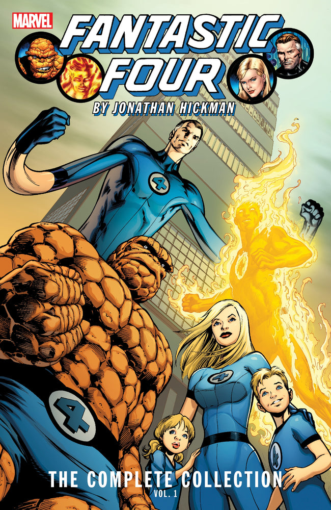 Pop Weasel Image of Fantastic Four By Johnathan Hickman - The Complete Collection, Vol. 01 (Paperback) - Graphic Novel - Image - Pop Weasel