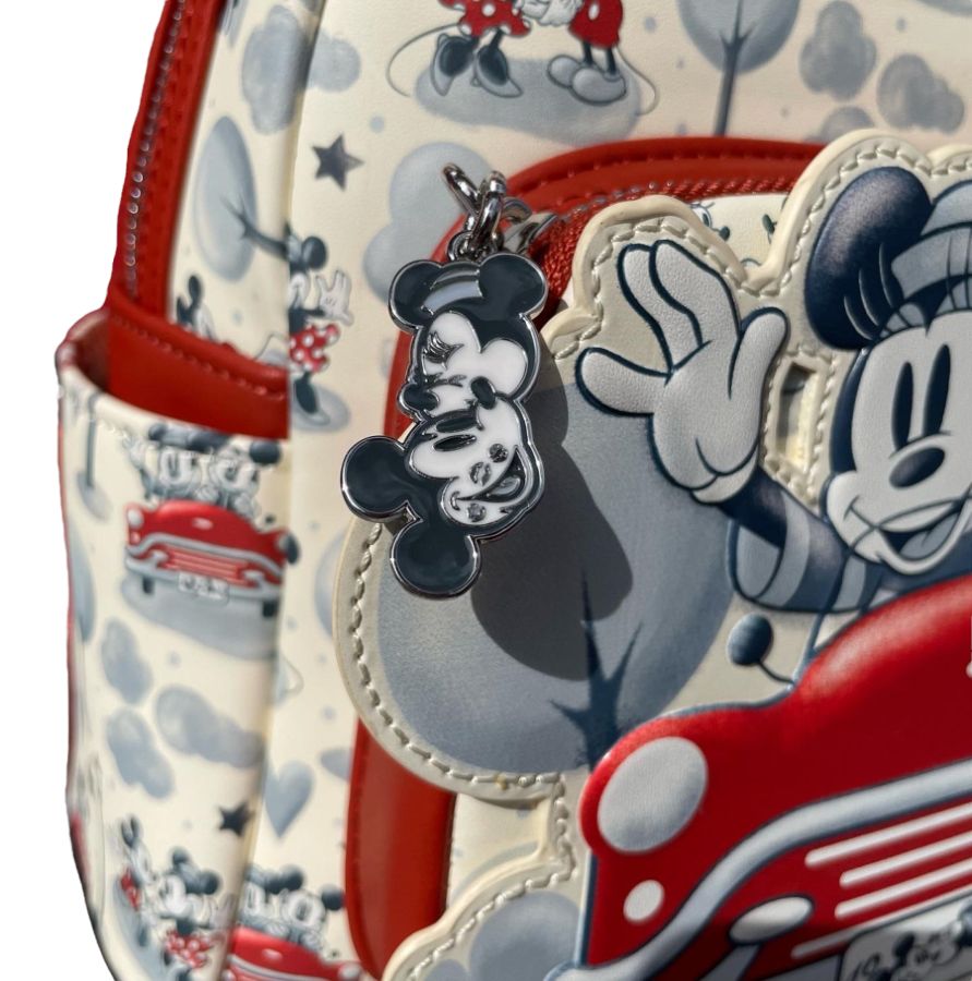 Disney - Mickey & Minnie Springtime Car US Exclusive Mini Backpack [RS] - Loungefly - Bags, Wallets & Purses - Image - Pop Weasel