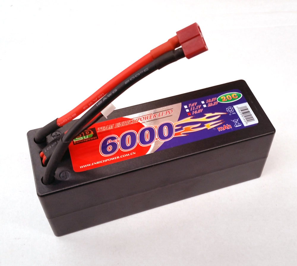 xxHC Li-Po 14.8v 6000mAh 20C D - Model - Image - Pop Weasel