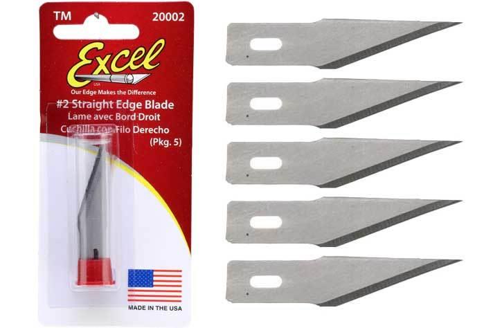 #2 Straight Edged Blades (5) - Model - Image - Pop Weasel