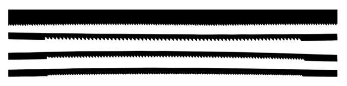 xxCoping Saw Blades PK4 - Model - Image - Pop Weasel