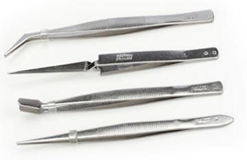 4pc Tweezer Set in Pouch