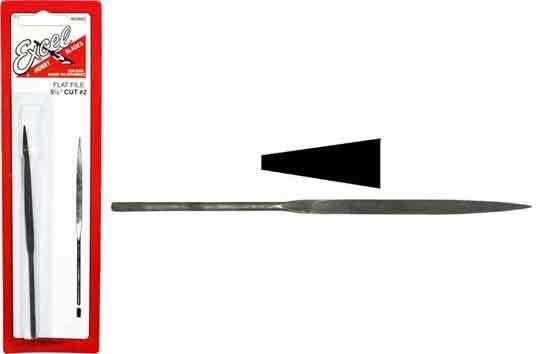 xxNeedle File Flat Tapered - Model - Image - Pop Weasel