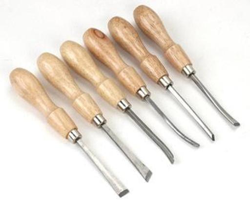 Carving Tools 6 assorted - Model - Image - Pop Weasel