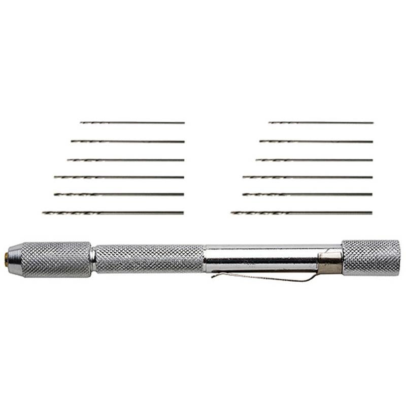 Pin Vise w/12 drill bits - Model - Image - Pop Weasel