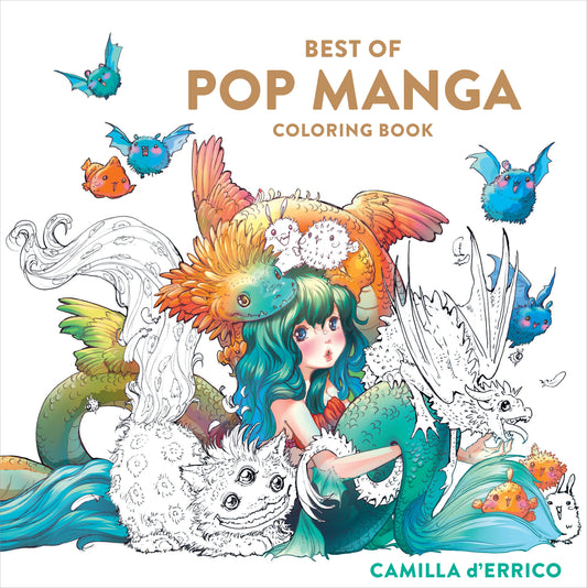 Pop Weasel Image of Best of Pop Manga Coloring Book