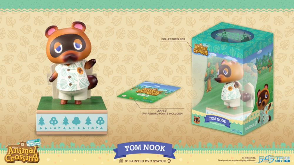 Image Pop Weasel - Image 10 of Animal Crossing - Tom Nook PVC Statue - First 4 Figures - Statue - Image - Pop Weasel