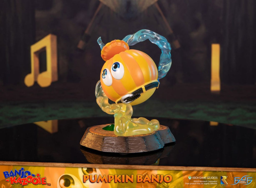 Image Pop Weasel - Image 3 of Banjo Kazooie - Pumpkin Banjo Statue - First 4 Figures - Statue - Image - Pop Weasel