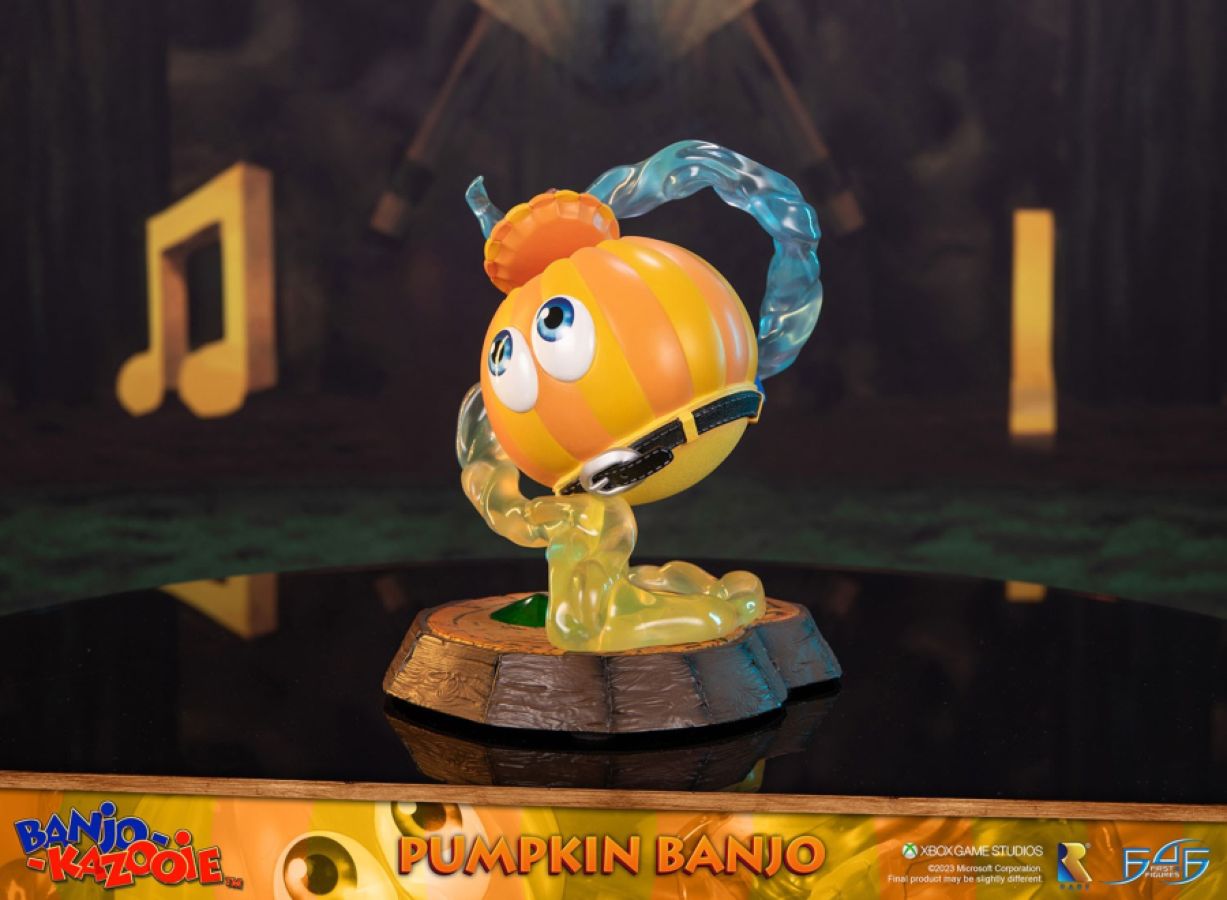 Image Pop Weasel - Image 3 of Banjo Kazooie - Pumpkin Banjo Statue - First 4 Figures