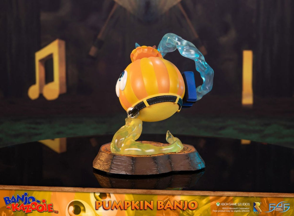 Image Pop Weasel - Image 4 of Banjo Kazooie - Pumpkin Banjo Statue - First 4 Figures - Statue - Image - Pop Weasel