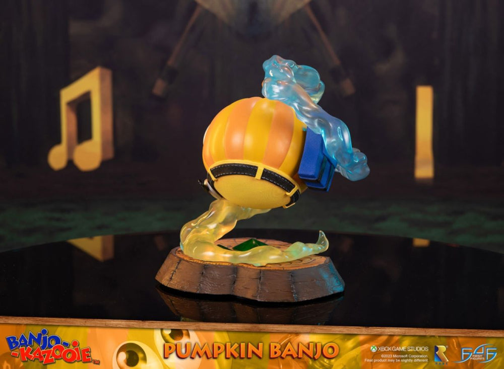 Image Pop Weasel - Image 5 of Banjo Kazooie - Pumpkin Banjo Statue - First 4 Figures - Statue - Image - Pop Weasel