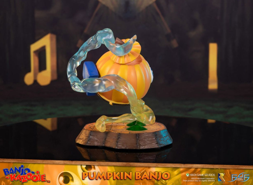 Image Pop Weasel - Image 8 of Banjo Kazooie - Pumpkin Banjo Statue - First 4 Figures - Statue - Image - Pop Weasel