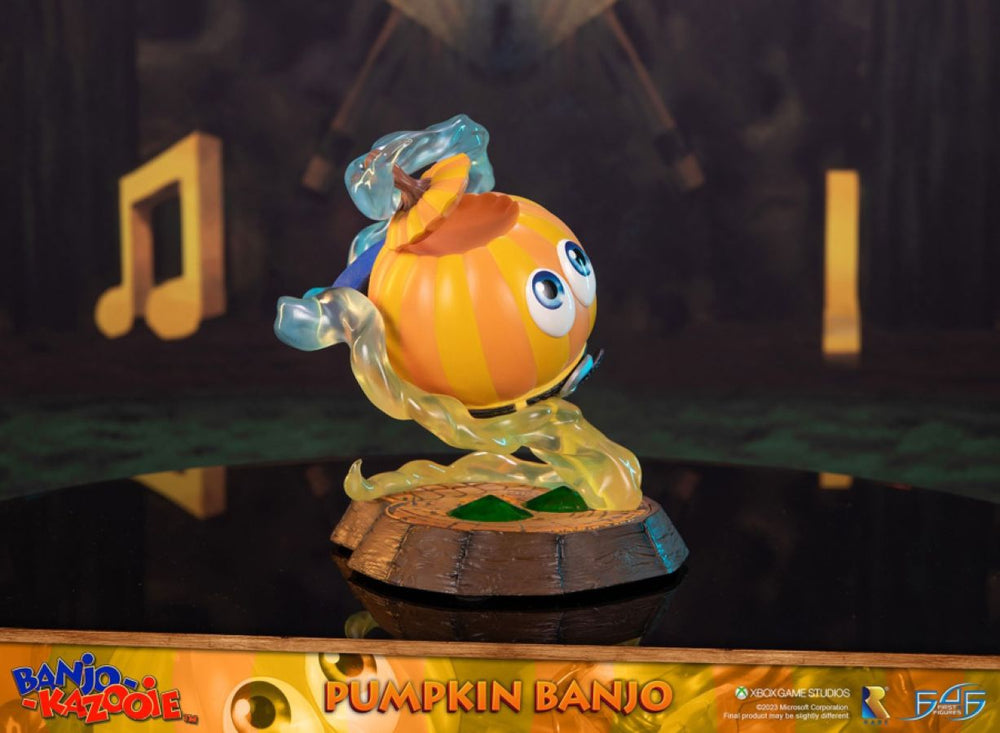 Image Pop Weasel - Image 9 of Banjo Kazooie - Pumpkin Banjo Statue - First 4 Figures - Statue - Image - Pop Weasel