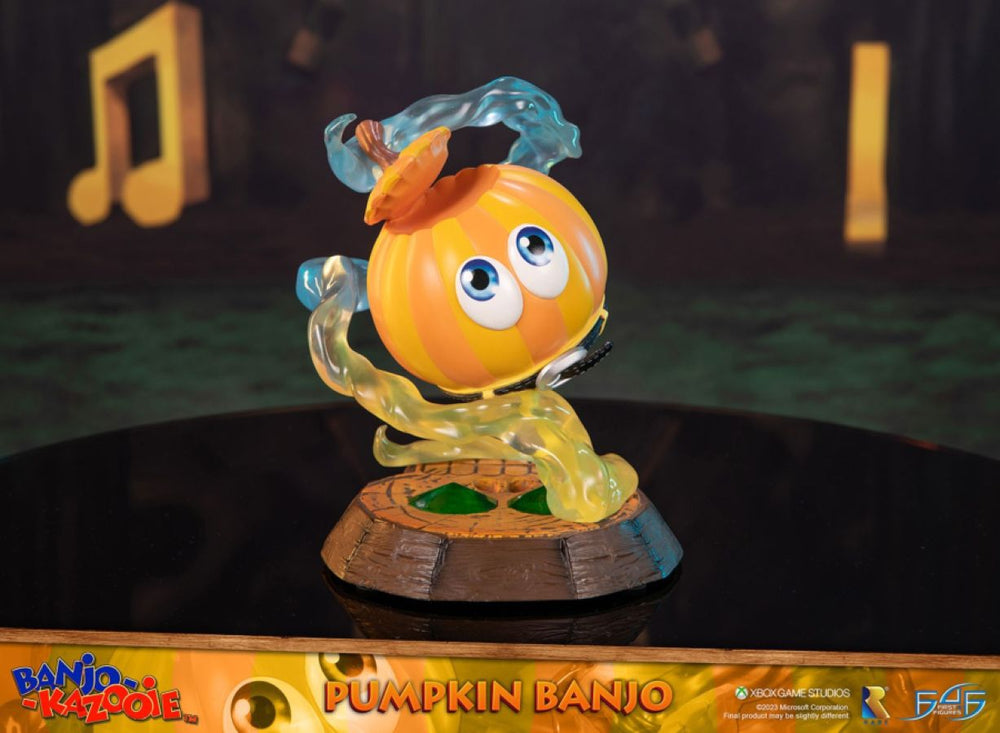 Image Pop Weasel - Image 10 of Banjo Kazooie - Pumpkin Banjo Statue - First 4 Figures - Statue - Image - Pop Weasel