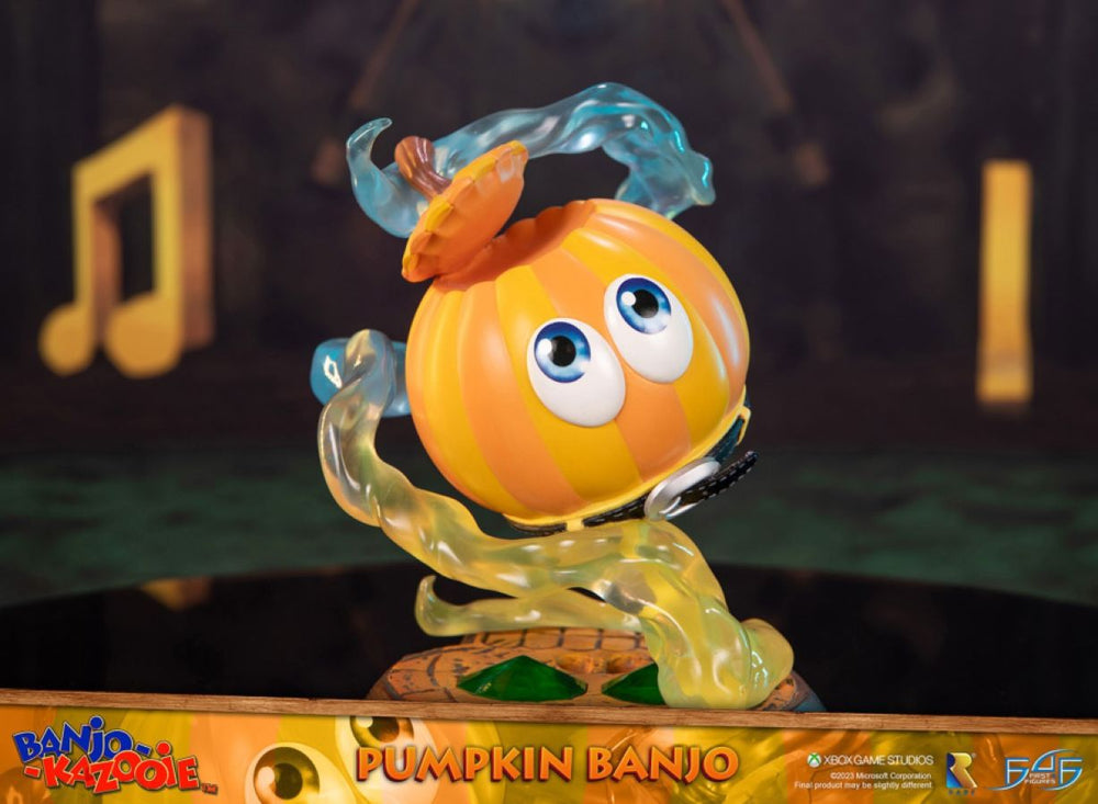 Image Pop Weasel - Image 12 of Banjo Kazooie - Pumpkin Banjo Statue - First 4 Figures - Statue - Image - Pop Weasel