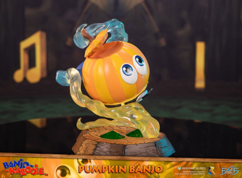 Image Pop Weasel - Image 13 of Banjo Kazooie - Pumpkin Banjo Statue - First 4 Figures - Statue - Image - Pop Weasel