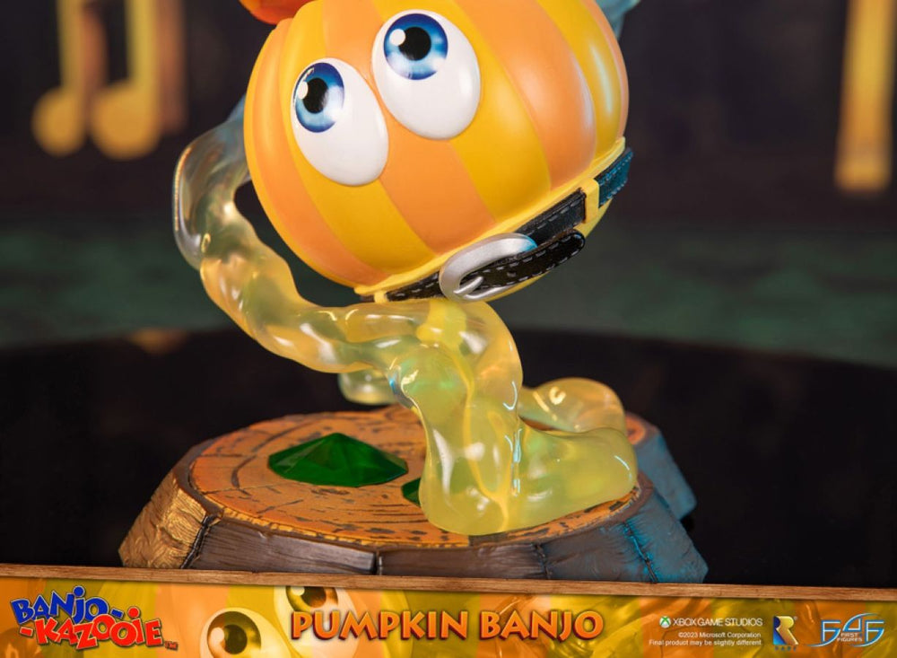 Image Pop Weasel - Image 17 of Banjo Kazooie - Pumpkin Banjo Statue - First 4 Figures - Statue - Image - Pop Weasel