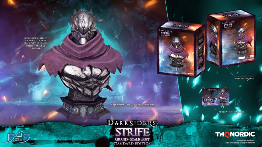 Image Pop Weasel - Image 9 of Darksiders - Strife Grand Scale Bust - First 4 Figures - Statue - Image - Pop Weasel