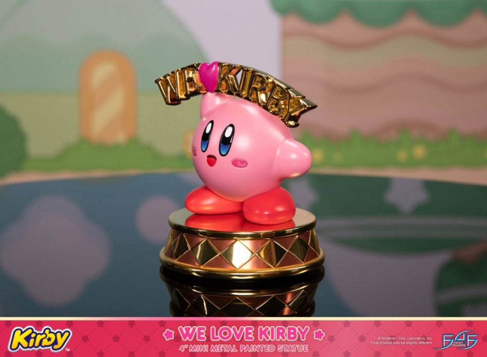 Image Pop Weasel - Image 3 of Kirby - We Love Kirby Diecast Statue - First 4 Figures - Statue - Image - Pop Weasel