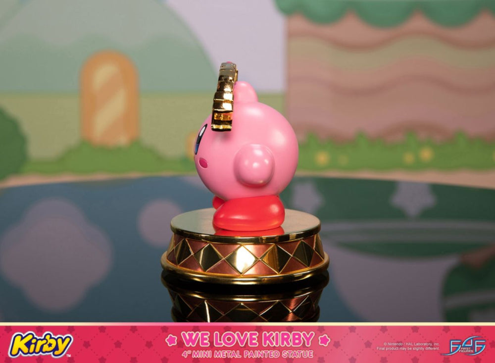 Image Pop Weasel - Image 4 of Kirby - We Love Kirby Diecast Statue - First 4 Figures - Statue - Image - Pop Weasel