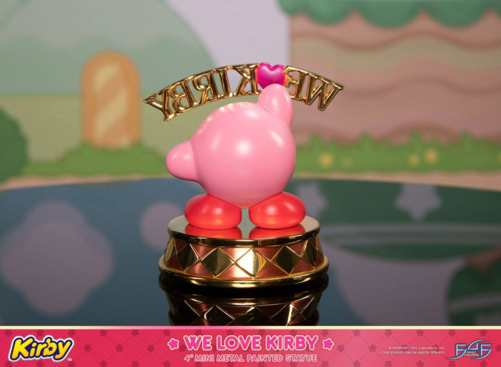 Image Pop Weasel - Image 6 of Kirby - We Love Kirby Diecast Statue - First 4 Figures - Statue - Image - Pop Weasel